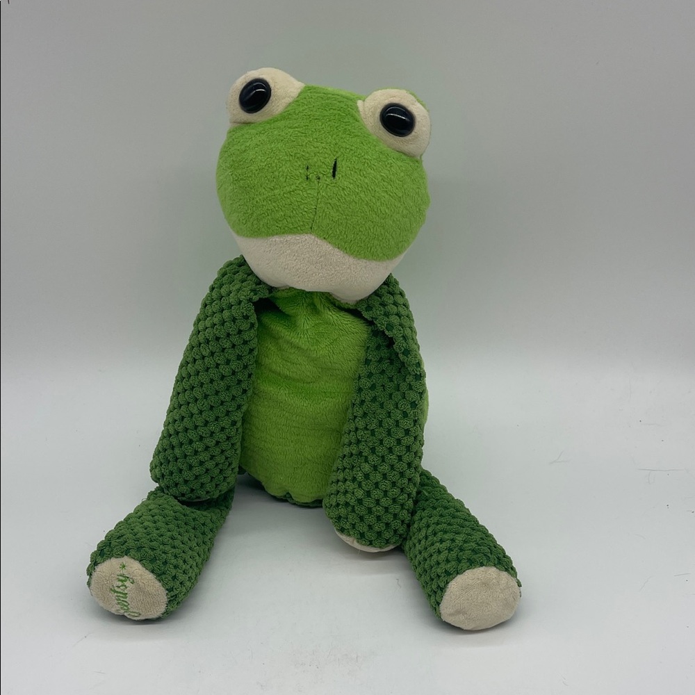 Scentsy Buddy 15" Ribbert The Frog Green Plush Stuffed Animal